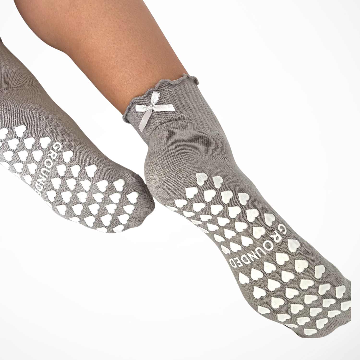 Ruffle Grip Socks