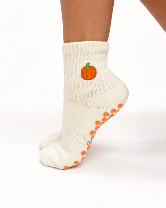 Pumpkin Patch Grip Socks